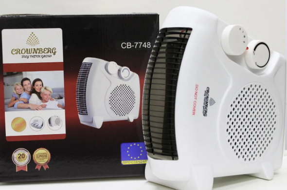 Тепловентилятор, обогреватель дуйка Crownberg CB-7748 - изображение 3