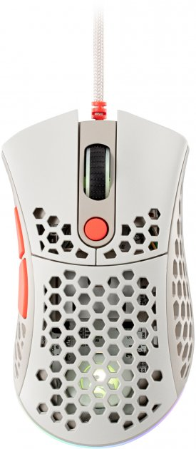 Комп'ютерна миша 2E GAMING HyperSpeed Pro, RGB Retro white (2E-MGHSPR-WT) - изображение 1