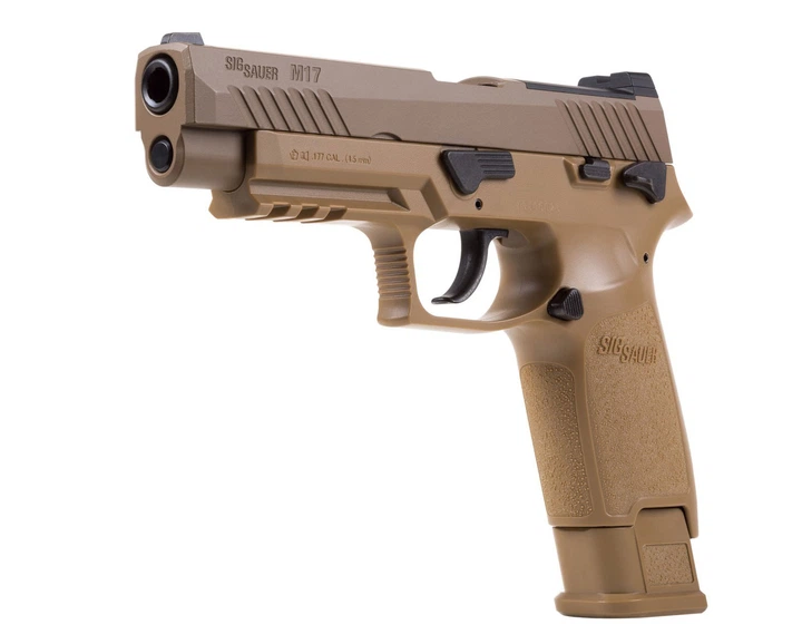 Пневматический пистолет Sig Sauer Air P320-M17 Coyote Tan Blowback - изображение 3