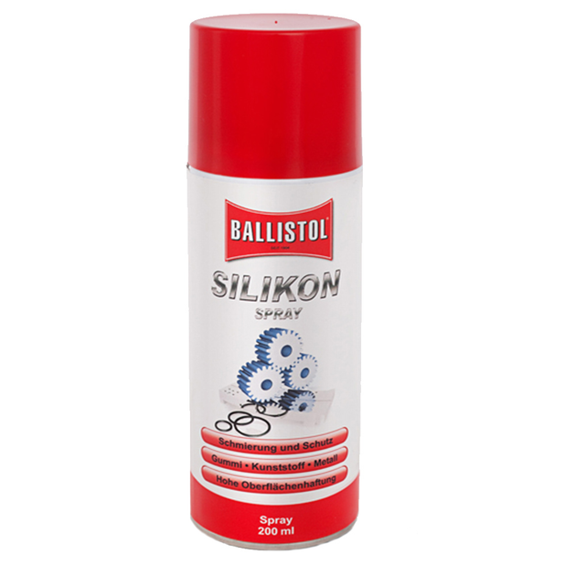 Мастило силіконове Ballistol Silikonspray (200мл), спрей - изображение 1