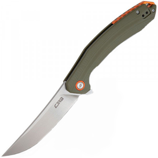 Нож складной CJRB Gobi (длина: 209мм, лезвие: 89мм), оливковый - изображение 1