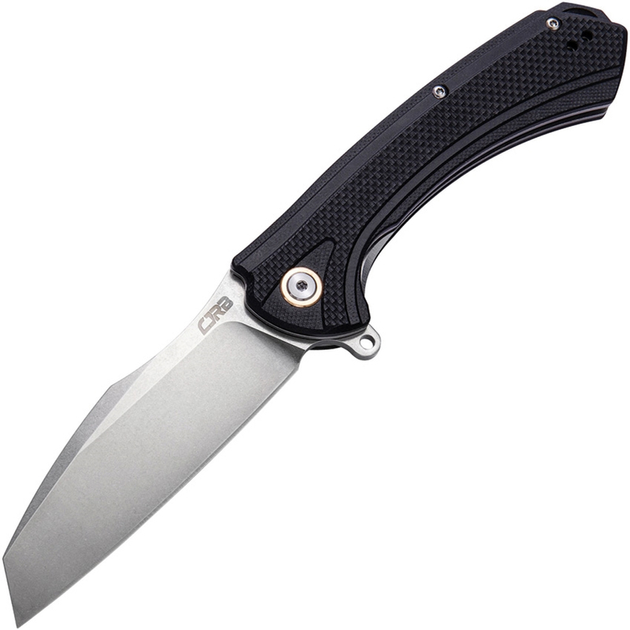 Нож складной CJRB Barranca (длина: 216мм, лезвие: 95мм), черный - изображение 1