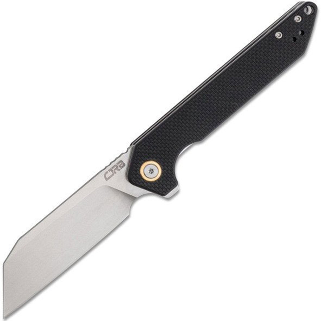 Нож складной CJRB Rampart (длина: 209мм, лезвие: 89мм), черный - изображение 1