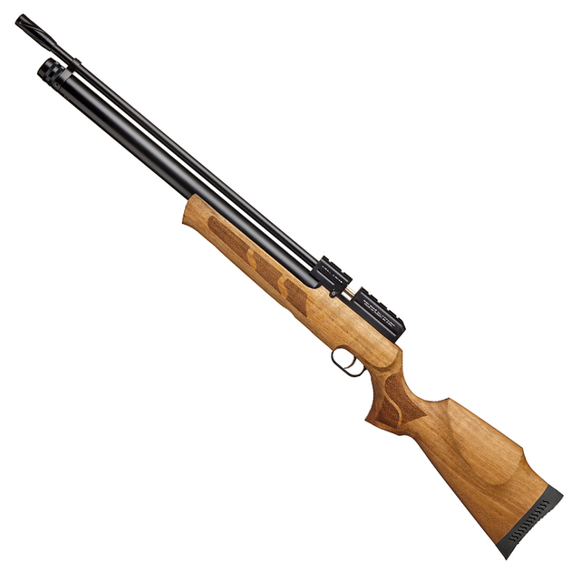 Гвинтівка пневматична Kral Puncher Mega Wood PCP (4.5 мм), з попередньою накачуванням, горіх - зображення 1