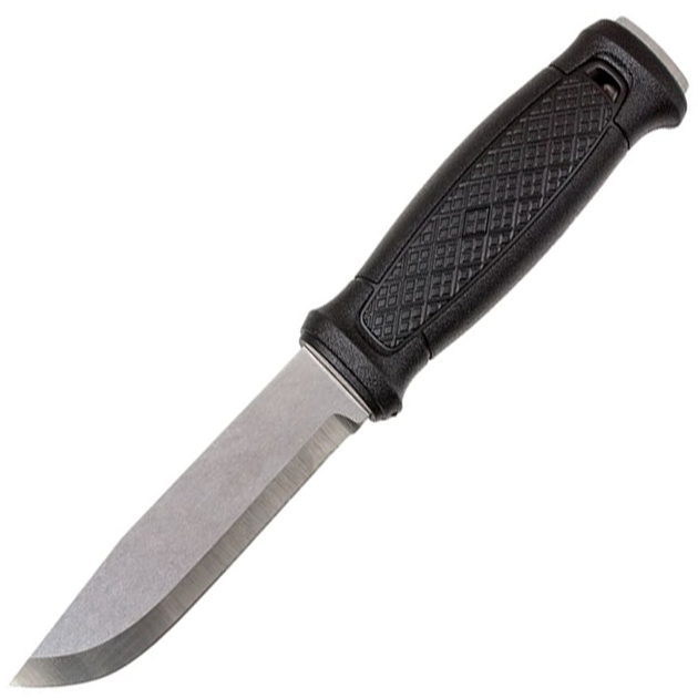 Нож фиксированный Mora Garberg S (длина: 229мм, лезвие: 109мм), черный, ножны пластик - изображение 1