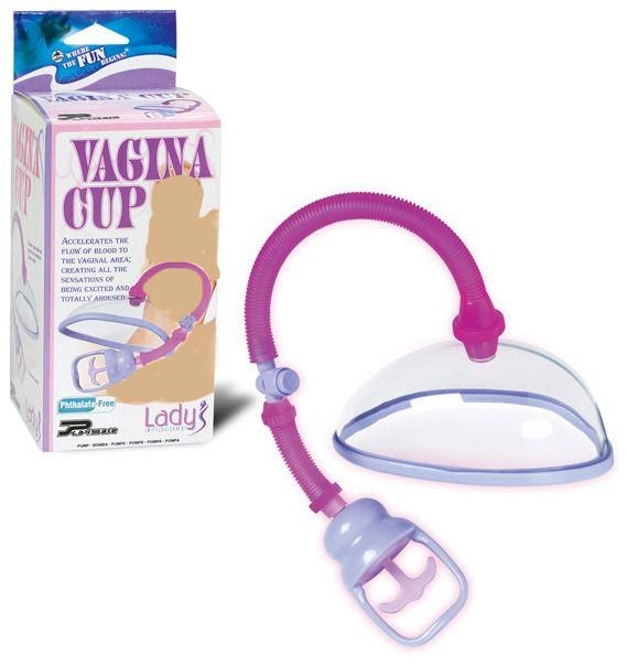 Вагинальная помпа Vagina Cup with Intra Pump (10069000000000000) - изображение 1