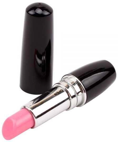 Вібромасажер Chisa Novelties Vagina Lipstick Massage колір чорний (20650005000000000) - зображення 1