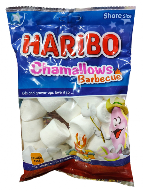 Маршмеллоу Haribo Chamallows Barbecue 175 г – ROZETKA. Купить ...