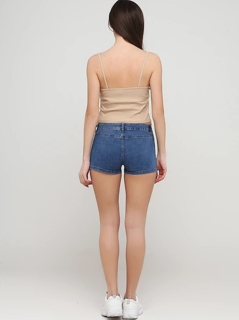 Шорти джинсові жіночі H&M 0403966_др.цв.2 34 Сині (KAY2000000975443) - Фото 2 Шорти джинсові жіночі H&M 0403966_др.цв.2 34 Сині (KAY2000000975443) - зображення 2
