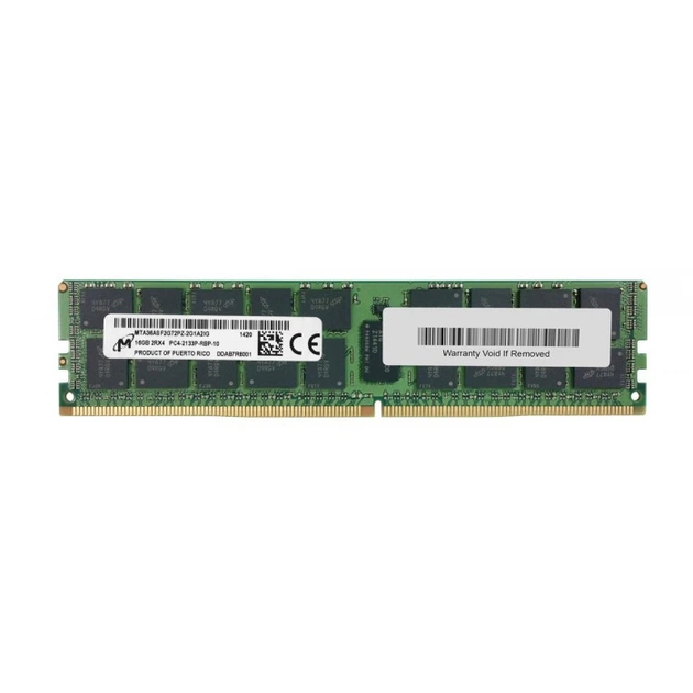 DDR4メモリー 16GB PC4-2133P 2Rx8 Оперативная память Micron 16GB DDR4 2Rx4 PC4-2133P-R