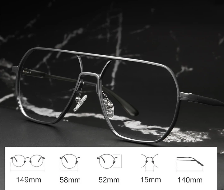 Окуляри комп'ютерні фотохромні SENOIX™ Anti-blue Glasses Incanto із твердим чохлом та серветкою в комплекті, захист зору - зображення 7