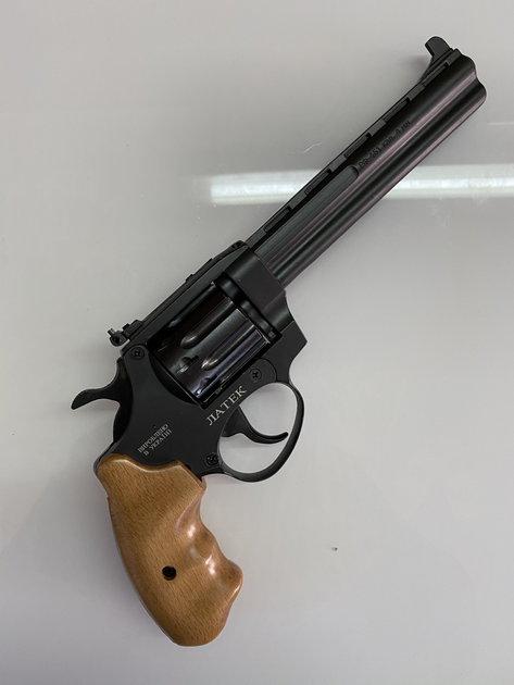 Револьвер под патрон Флобера Safari RF-461 cal. 4 мм, буковая рукоятка - изображение 2
