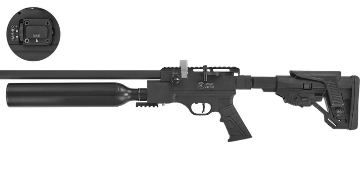 Пневматична PCP гвинтівка Hatsan Factor + насос - изображение 2