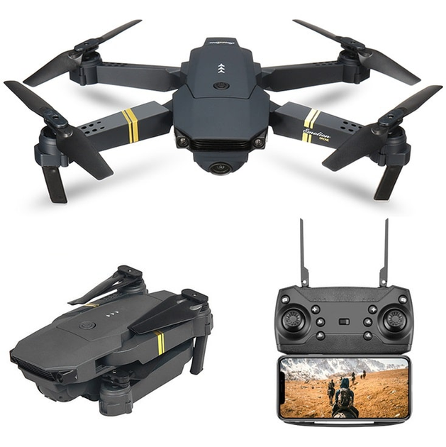 Квадрокоптер Drone 998 Pro с Камерой Складной Корпус 4K UHD WiFi – фото ...