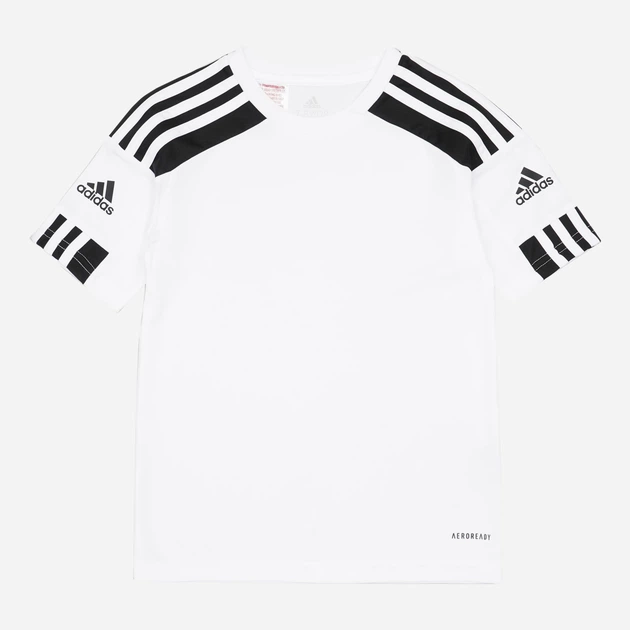 ROZETKA | Футболка детская Adidas Squad 21 Jsy Y GN5738 146-152 см  White/Black (4064045297258). Цена, купить Футболка детская Adidas Squad 21  Jsy Y GN5738 146-152 см White/Black (4064045297258) в Киеве, Харькове,  Днепре,