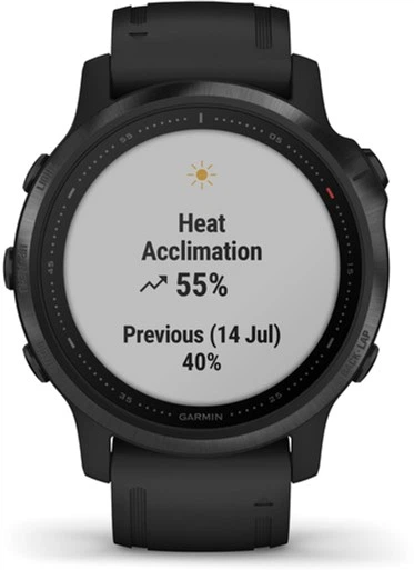 Garmin Fenix 6S Pro Black with Black Silicone Band (010-02159-13) - изображение 5