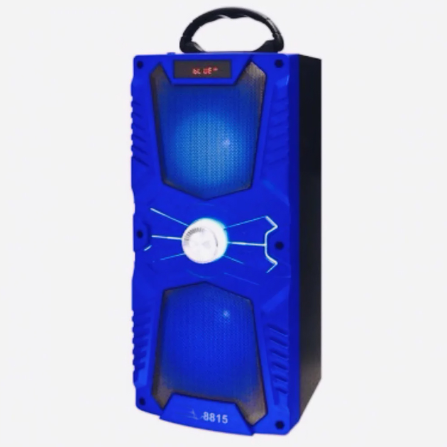Мобільна колонка Bluetooth JBK 8815 Синій - зображення 2