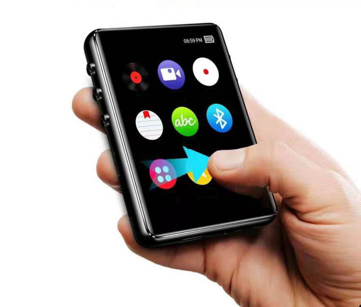 MP3 плеєр Mahdi X65 2,8" Bluetooth 5.0 Hi-Fi 16Gb із зовнішнім динаміком металевий - зображення 8