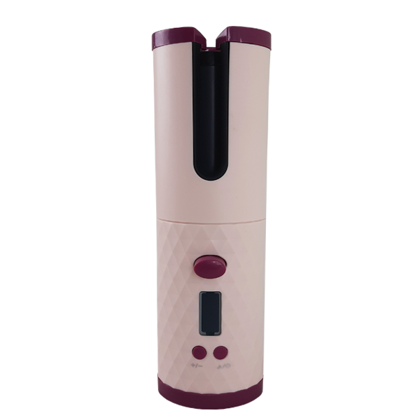 Беспроводная плойка для завивки волос Ramindong Hair curler RD-060 Розовая - изображение 2