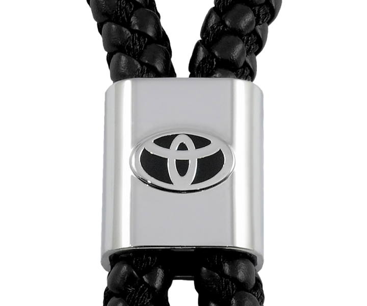 Брелок для ключей машины Turister модель Toyota Черный (Toyota_black) - Фото 3 Брелок для ключей машины Turister модель Toyota Черный (Toyota_black) - изображение 3