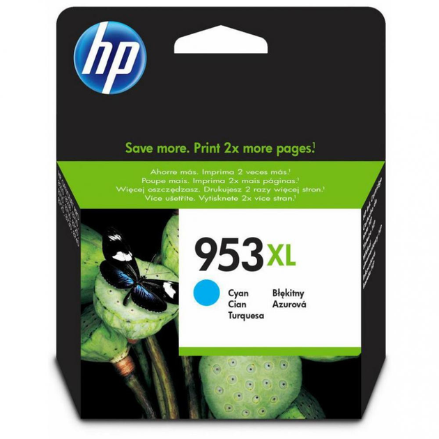 Картридж для HP Officejet Pro 8218 HP 953 XL Cyan F6U16AE – фото ...