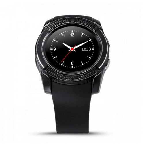 Смарт годинник Smart Watch V8 Sim card + камера black - Фото 1 Смарт годинник Smart Watch V8 Sim card + камера black - зображення 1