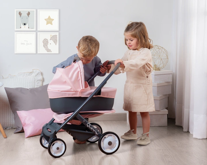 Wózek dla lalek Smoby Toys Maxi-Cosi & Quinny 3 w 1 Soft z wyjmowaną kołyską (7600253117) - obraz 19