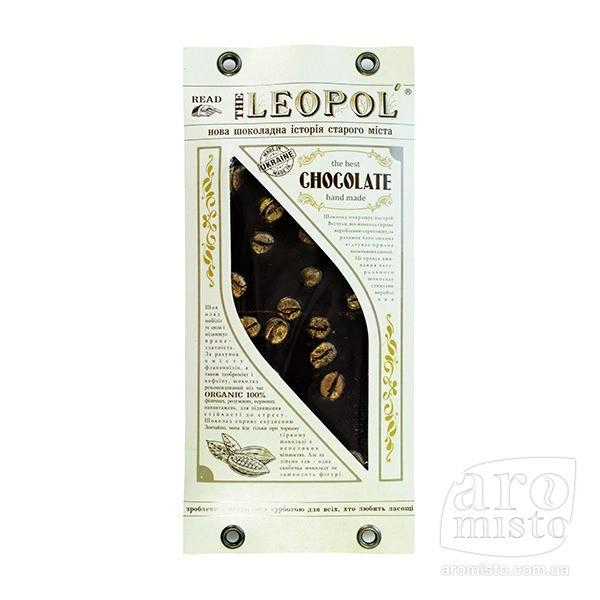 Шоколад черный Золотой кофе Leopol 95г 