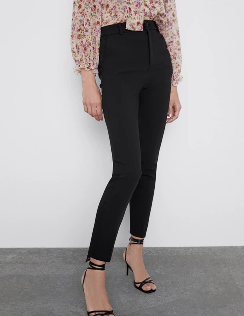 Брюки Zara Ж1074138 (1478/242/800) цвет черный XL
