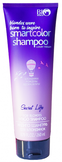 Индиго шампунь для блондинок Bio World Secret Life Luxury Therapy 260 ...