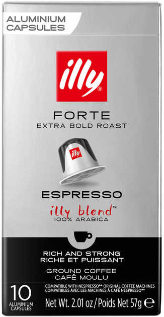 Акція на Кава в капсулах Illy Forte Espresso 10 шт. від Rozetka