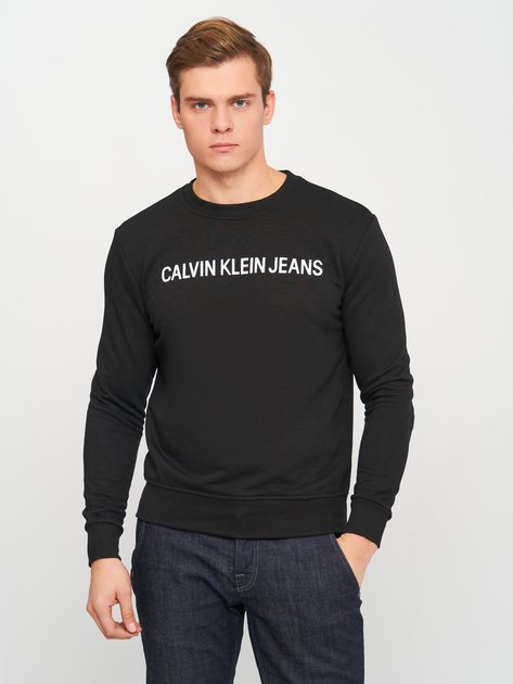 Акція на Світшот Calvin Klein Jeans 10796.1 2XL (52) Чорний від Rozetka