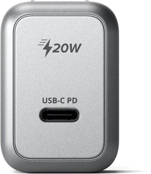 Зарядний пристрій Satechi 20W USB-C PD Wall Charger Space Gray (ST-UC20WCM-EU) - зображення 4