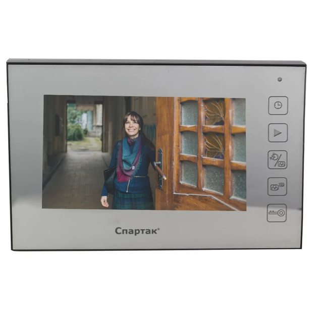 Домофон дзеркальний 4 "JS 438 сенсорний LCD монітор - зображення 3