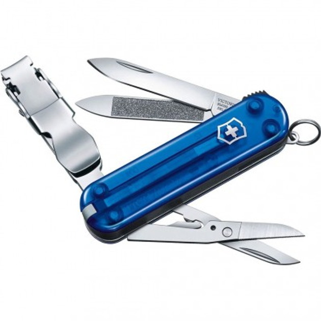 Ніж Victorinox NailClip 580 Transparent Blue (0.6463.T2L19) - зображення 1