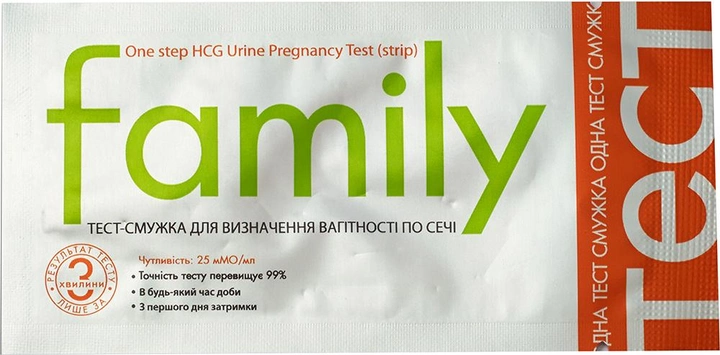 Тест для визначення вагітності Синтез Family №1 (4820194170060) - зображення 1