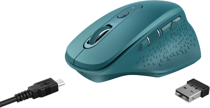 Миша Trust Ozaa Wireless Blue (TR24034) - зображення 3