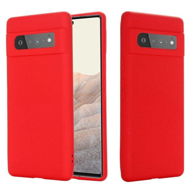 Защитный чехол Deexe Silicone Case для Google Pixel 6 Pro - Red – фото ...