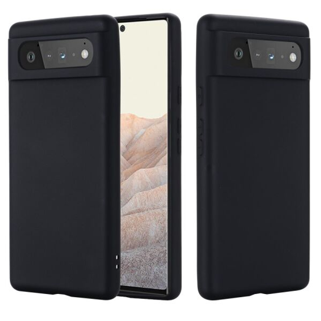 Защитный чехол Deexe Silicone Case для Google Pixel 6 - Black – фото ...