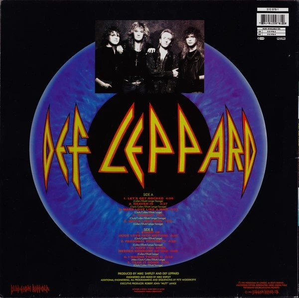 DEF LEPPARD – Adrenalize (оригинал, б/у) - Фото 2 DEF LEPPARD – Adrenalize (оригинал, б/у) - изображение 2