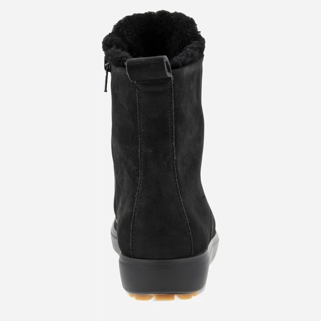 Жіночі зимові черевики високі ECCO Soft 7 Tred W 450423-02001 40 Чорні (194890315532) - зображення 4