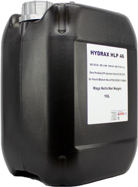 Гидравлическое масло Lotos Hydrax HLP 46 10 л (WH-0L04540-000) – фото ...