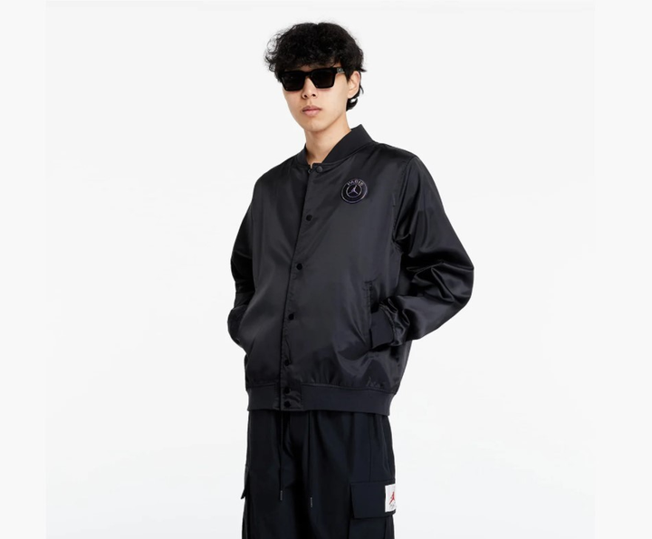 Psg x shop jordan coach jacket