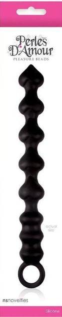 Анальний ланцюжок Perles D Amour Pleasure Beads колір чорний (16688005000000000) - зображення 2