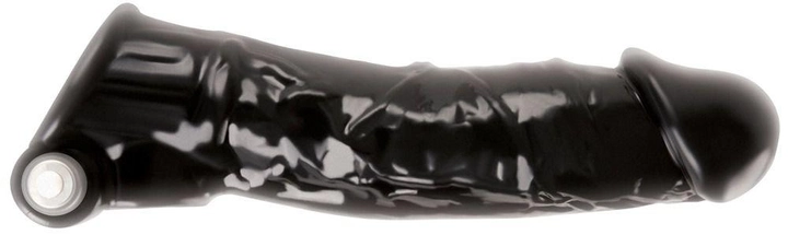 Подовжуюча вибронасадка на пеніс Renegade Manaconda колір чорний (19528005000000000) - зображення 1