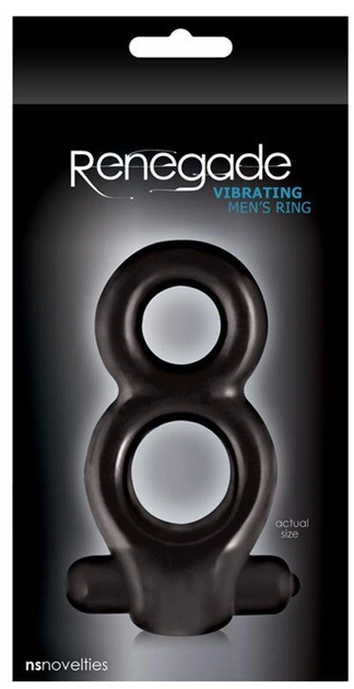 Эрекционное виброкольцо Renegade Vibrating Mens Ring цвет черный (19296005000000000) - изображение 2