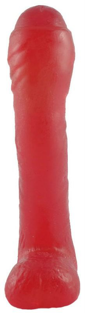 Мило у вигляді пеніса Чоловіча об'ємна форма середня колір червоний (18210015000000000) - зображення 2