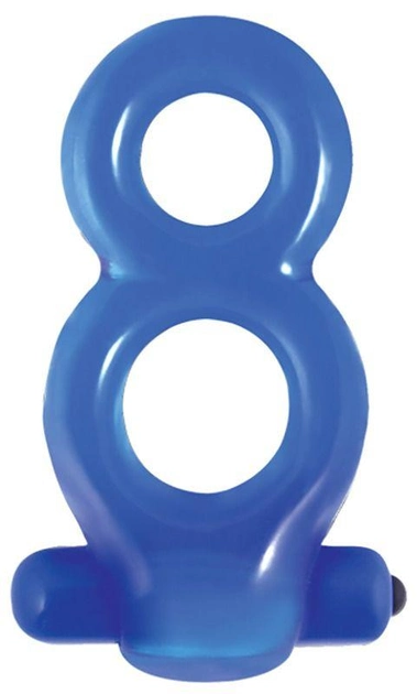 Эрекционное виброкольцо Renegade Vibrating Mens Ring цвет синий (19296007000000000) - изображение 1