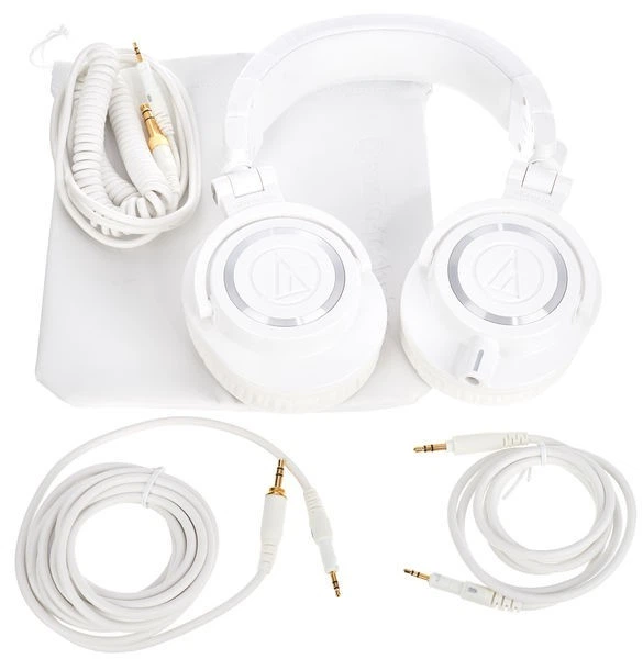 Наушники Audio-Technica ATH-M50x White купити в інтернет-магазині