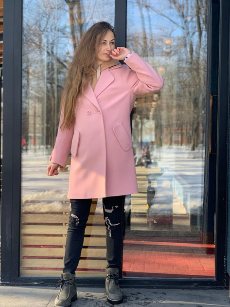 Женские розовые пальто